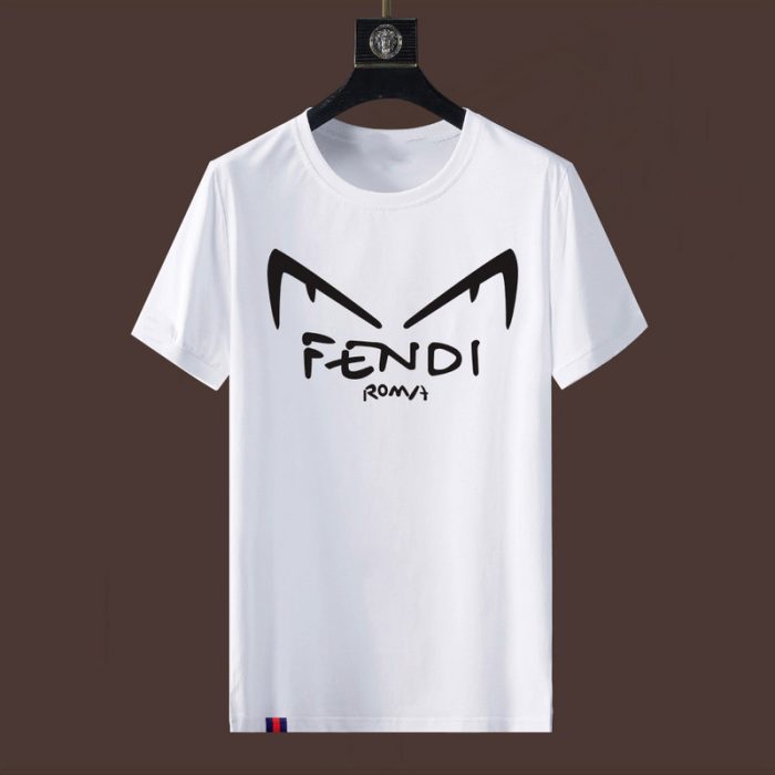 Fendi Logo Cotton Tee Unisex T-Shirt FTS380
