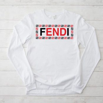 Fendi Logo Unisex & Kid Long Sleeve Tee LTB2572