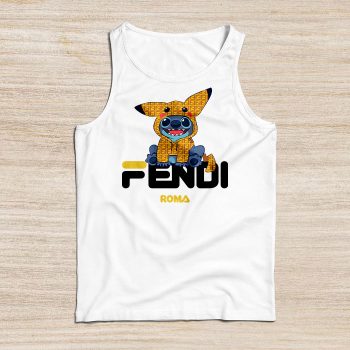 Fendi Roma Stitch Pikachu Unisex Tank Top TTTB2557
