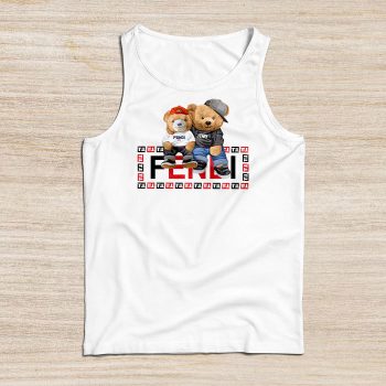 Fendi Roma Teddy Bear Unisex Tank Top TTTB2554