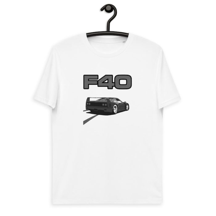 Ferrari F40 Print Cotton Tee Unisex T-Shirt FTS240
