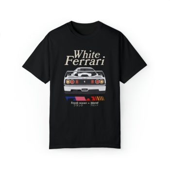 Frank Ocean Blond White Ferrari Cotton Tee Unisex T-Shirt FTS233