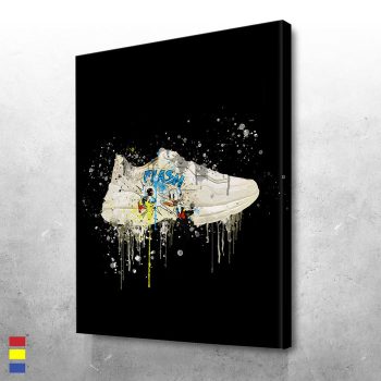 GG Animation Embracing Luxury In Art With Bright And Bold Colors Canvas Poster Print Wall Art Decor