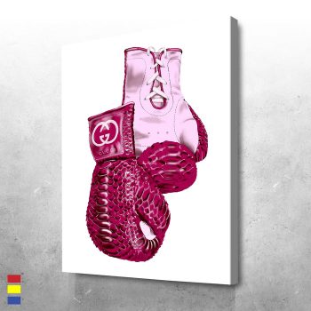 GG Punch Painting With A Modern Twist and Classic Configuration Canvas Poster Print Wall Art Decor