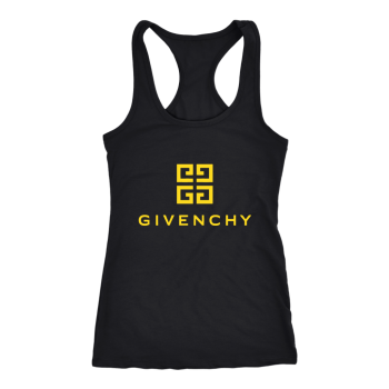 Givenchy Gold Logo Premium Women Racerback Tank Top