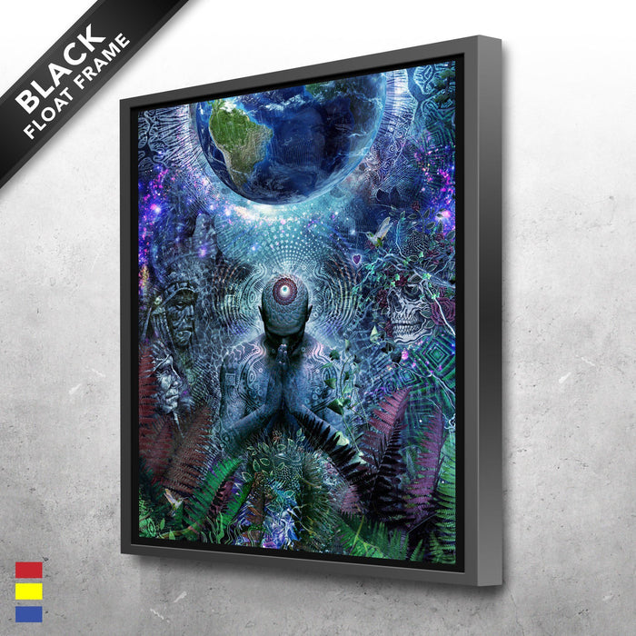 Gratitude For The Earth And Sky Exploring Art That Embraces Human Potential Canvas Poster Print 