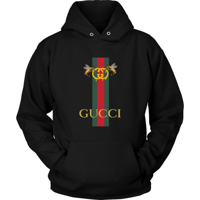 Gucci Bee Logo Drip Unisex Hoodie