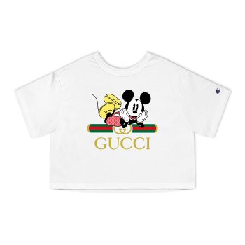 Gucci Champion Women Cropped T-Shirt NTB2164