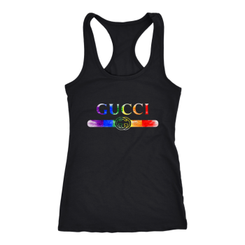 Gucci Colour Logo   Women Racerback Tank Top