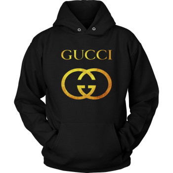 Gucci Gold Logo Unisex Hoodie