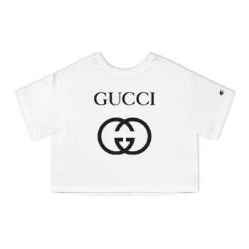 Gucci Interlocking G Champion Women Heritage Cropped T-Shirt CTB074