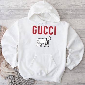 Gucci Lamb Logo Heavy Unisex Pullover Hoodie NTB2261