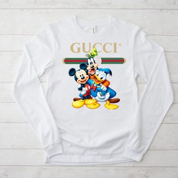 Gucci Mickey Mouse And Friend Unisex & Kid Long Sleeve Tee TBL009