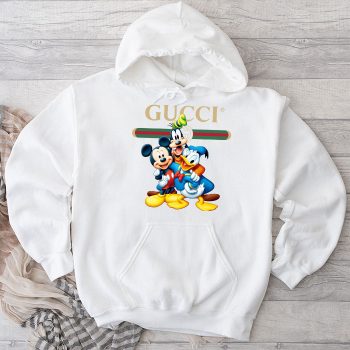 Gucci Mickey Mouse And Friend Unisex Pullover Hoodie TB217