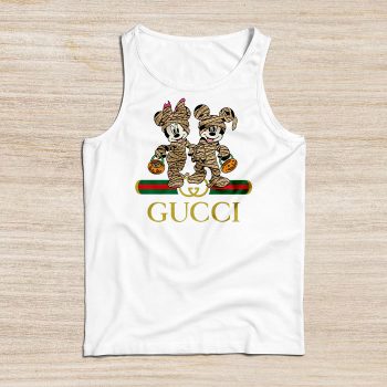 Gucci Mickey Mouse And Minnie Mouse Couple Halloween Unisex Tank Top NTB2437