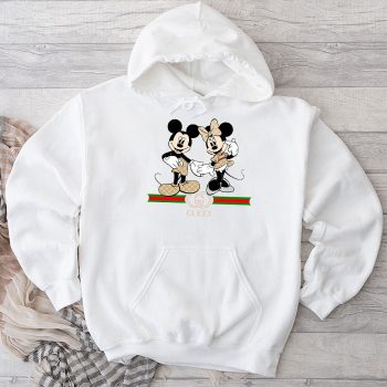 Gucci Mickey Mouse And Minnie Mouse Couple Unisex Pullover Hoodie NTB2232