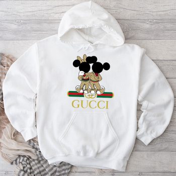 Gucci Mickey Mouse And Minnie Mouse Couple Unisex Pullover Hoodie NTB2233
