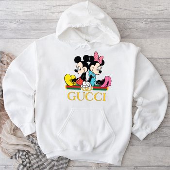 Gucci Mickey Mouse And Minnie Mouse Couple Unisex Pullover Hoodie TB215