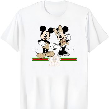 Gucci Mickey Mouse And Minnie Mouse Couple Unisex T-Shirt NTB2606
