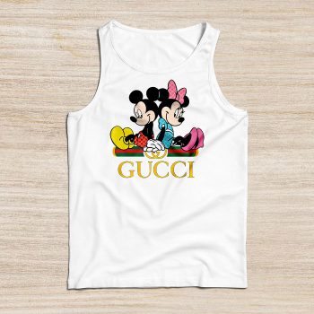 Gucci Mickey Mouse And Minnie Mouse Couple Unisex Tank Top NTB2416