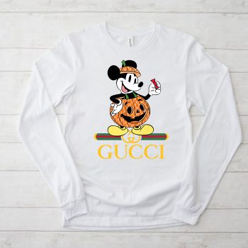 Gucci Mickey Mouse Halloween Unisex & Kid Long Sleeve Tee NTB2338