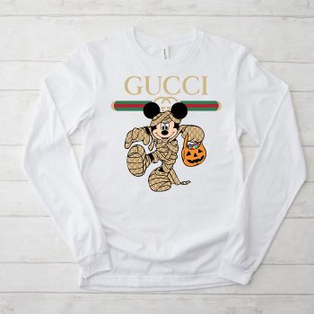 Gucci Mickey Mouse Halloween Unisex & Kid Long Sleeve Tee NTB2340