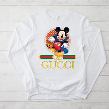 Gucci Mickey Mouse Halloween Unisex & Kid Long Sleeve Tee TBL021