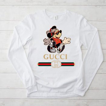 Gucci Mickey Mouse Hiphop Unisex & Kid Long Sleeve Tee TBL018