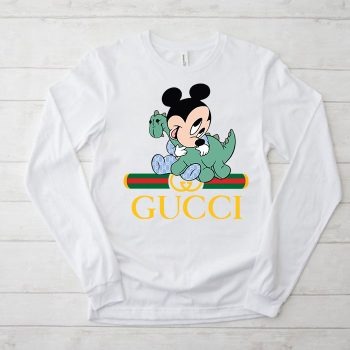 Gucci Mickey Mouse Kid Unisex & Kid Long Sleeve Tee NTB2349