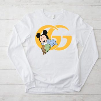 Gucci Mickey Mouse Kid Unisex & Kid Long Sleeve Tee NTB2350