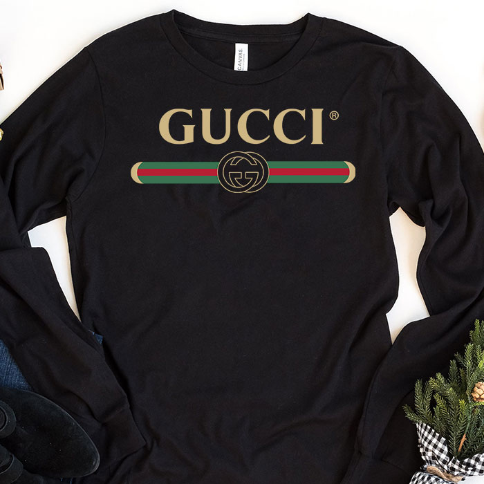 Gucci Oversize Logo Unisex & Kid Long Sleeve Tee TBL073