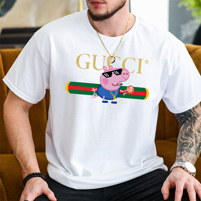 Gucci Peppa Pig Cool Unisex T Shirt NTB2594 Cadadesigns