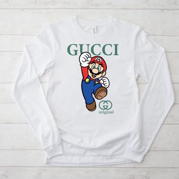 Gucci Super Mario Original Unisex & Kid Long Sleeve Tee LTB2590