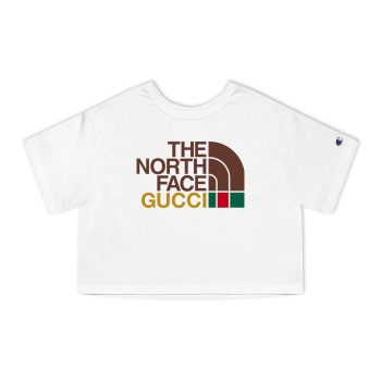 Gucci The North Face Champion Women Heritage Cropped T-Shirt CTB077