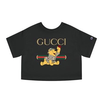 Gucci Winnie The Pooh Champion Women Heritage Cropped T-Shirt CTB070
