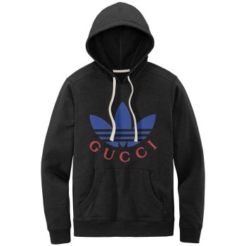 Gucci x Adidas Logo Unisex Re-Fleece Hoodie