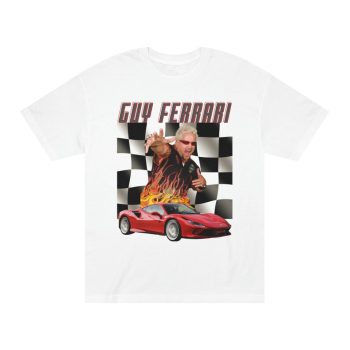 Guy Ferrari Classic Cotton Tee Unisex T-Shirt FTS216