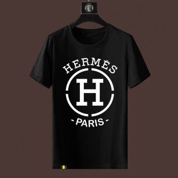 Hermes Paris Design Print Cotton Tee Unisex T-Shirt FTS143