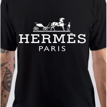 Hermes Paris Logo Cotton Tee Unisex T-Shirt FTS110