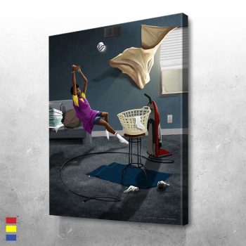 Hoop Dreams Telling Harmonious Stories with Typography and Color Canvas Poster Print Wall Art Decor