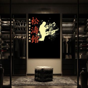 Karate Shotokan Canvas Poster Prints - Wall Art Decor For Fan M3785