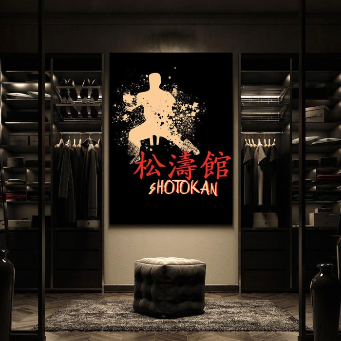 Karate Shotokan Canvas Poster Prints - Wall Art Decor For Fan M3786