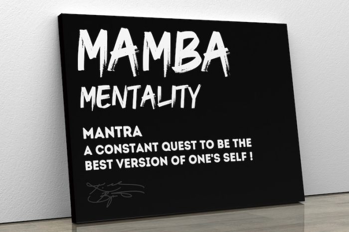 Kobe Mamba Canvas Canvas Money Canvas Motivation Millionaire Billionaire Rich