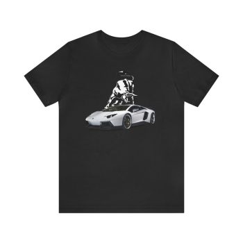 Lamborghini Aventador Symbol Logo Printing Cotton Tee Unisex T-Shirt FTS101