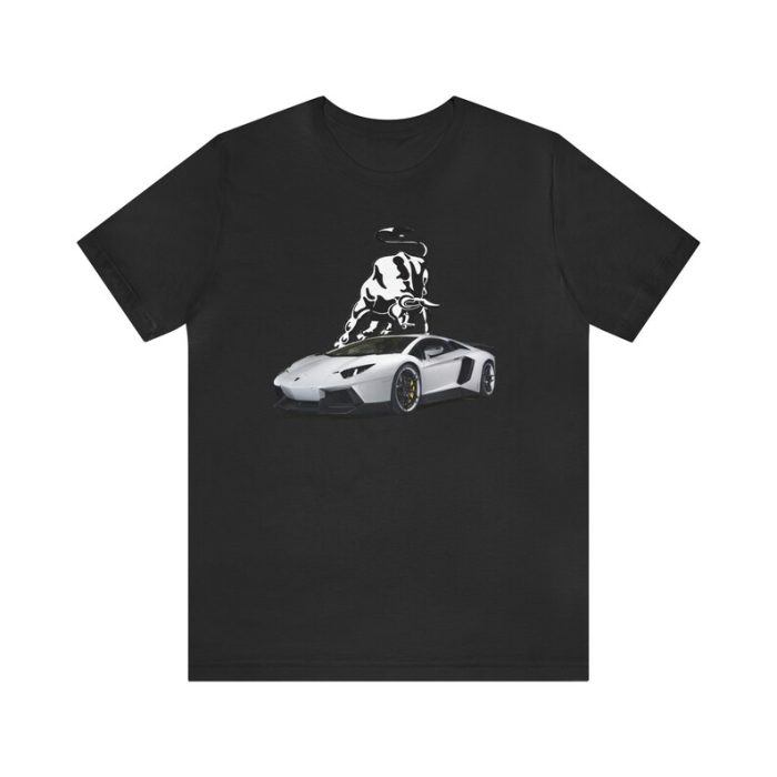 Lamborghini Aventador Symbol Logo Printing Cotton Tee Unisex T-Shirt FTS101