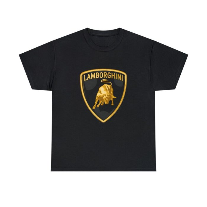 Lamborghini Logo Cotton Tee Unisex T-Shirt FTS068