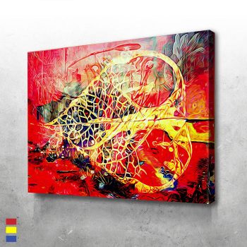 Leaves Of Gold Mind Melting Psychedelic Paintings That Make You Look Twice Canvas Poster Print Wall Art Decor