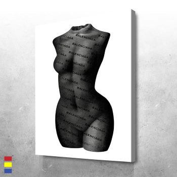 Lenci Body the Art of Transforming Household Items with Fashion Canvas Poster Print Wall Art Decor