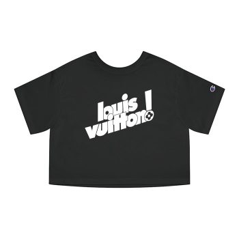 Louis Vuitton Everyday Logo Luxury Champion Women Heritage Cropped T-Shirt CTB191
