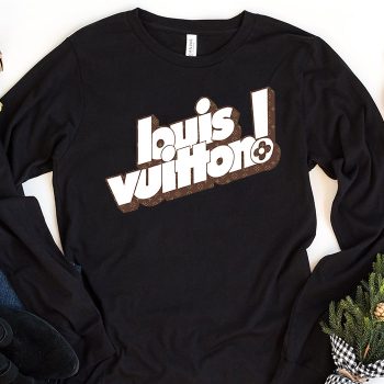 Louis Vuitton Everyday Logo Luxury Partten Classic Monogram Unisex & Kid Long Sleeve Tee TBL192